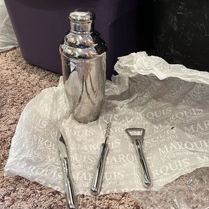 Marquis by Waterford bar accessories and cocktail shaker